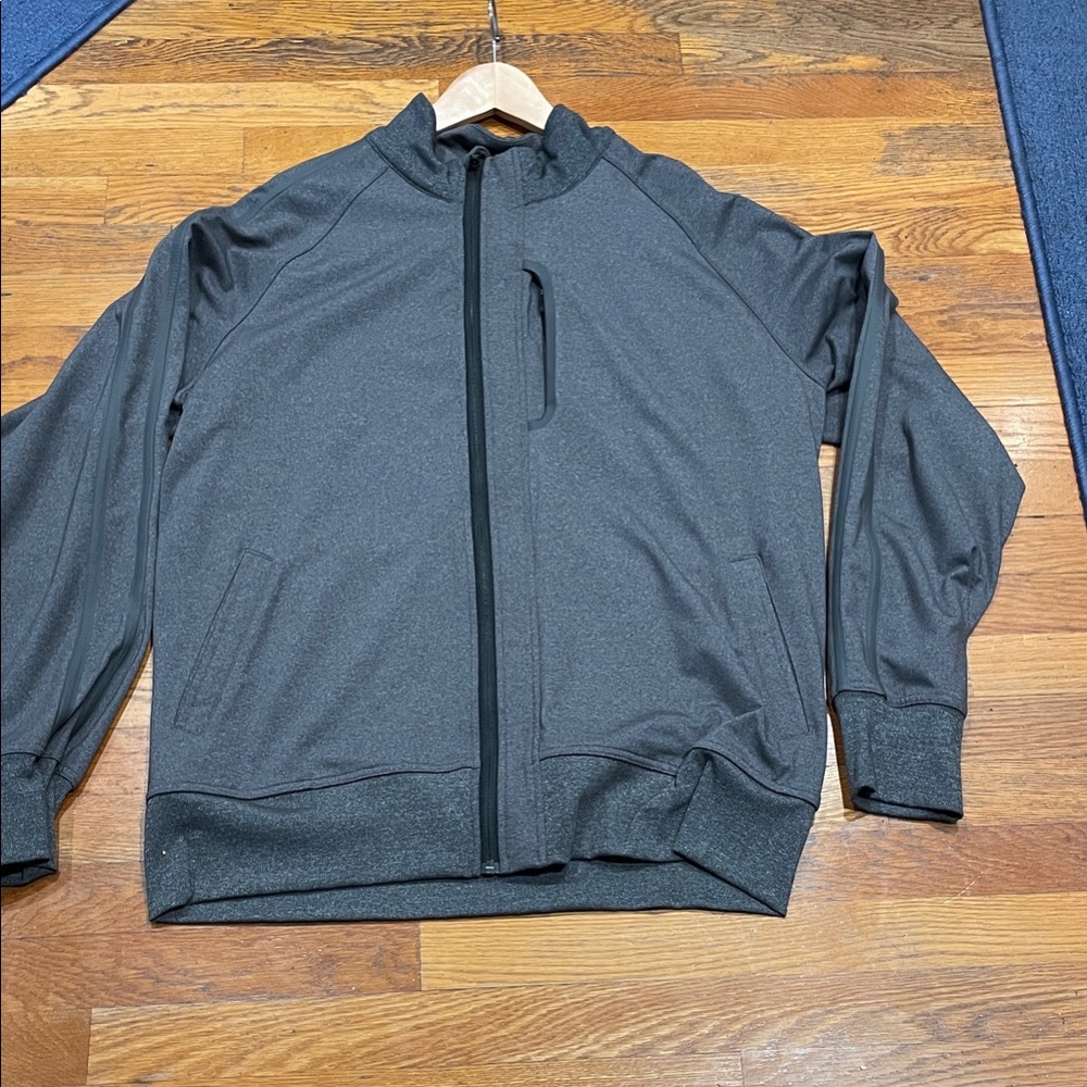 LULULEMON athletics Men's size L Charcoal Full-Zip Jacket